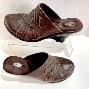 Dr Scholls  Amore Women's Clogs Brown Comfort Mules Shoes - Size 9M